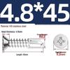 410 Stainless Steel Self-Drilling Flat Head Cross Countersunk Swallowtail Screws