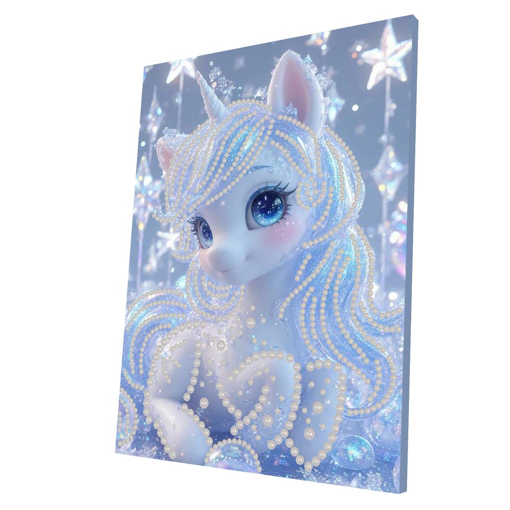 DIY Pearl Dot Painting for Adults Beginners Home Wall Decor Pearl Gem Paintings Picture Arts Craft With Frame 30x40cm