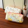 Ins Cute Travel Toiletry Bag With Bright Colorful Circles And Spacious Design For Home And Outings