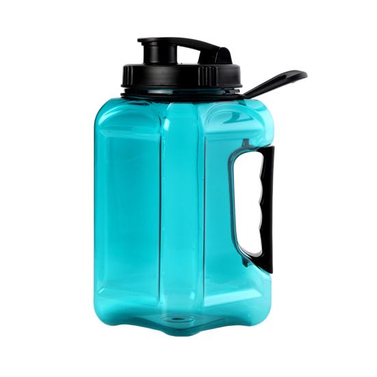Sports Water Bottle with Handle Food Grade BPA Free Leak-Resistant Wide Opening Design Water Jug Fitness Sports Bottle