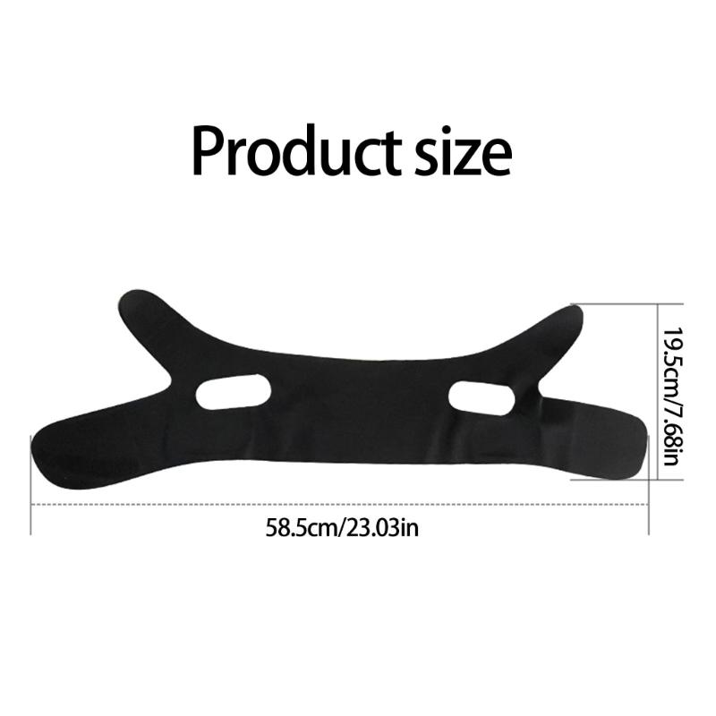 Adjustment Face Strap For V Shape Sleep Mask Extra Long Design Breathable Overnight Face Lifting And Tightening