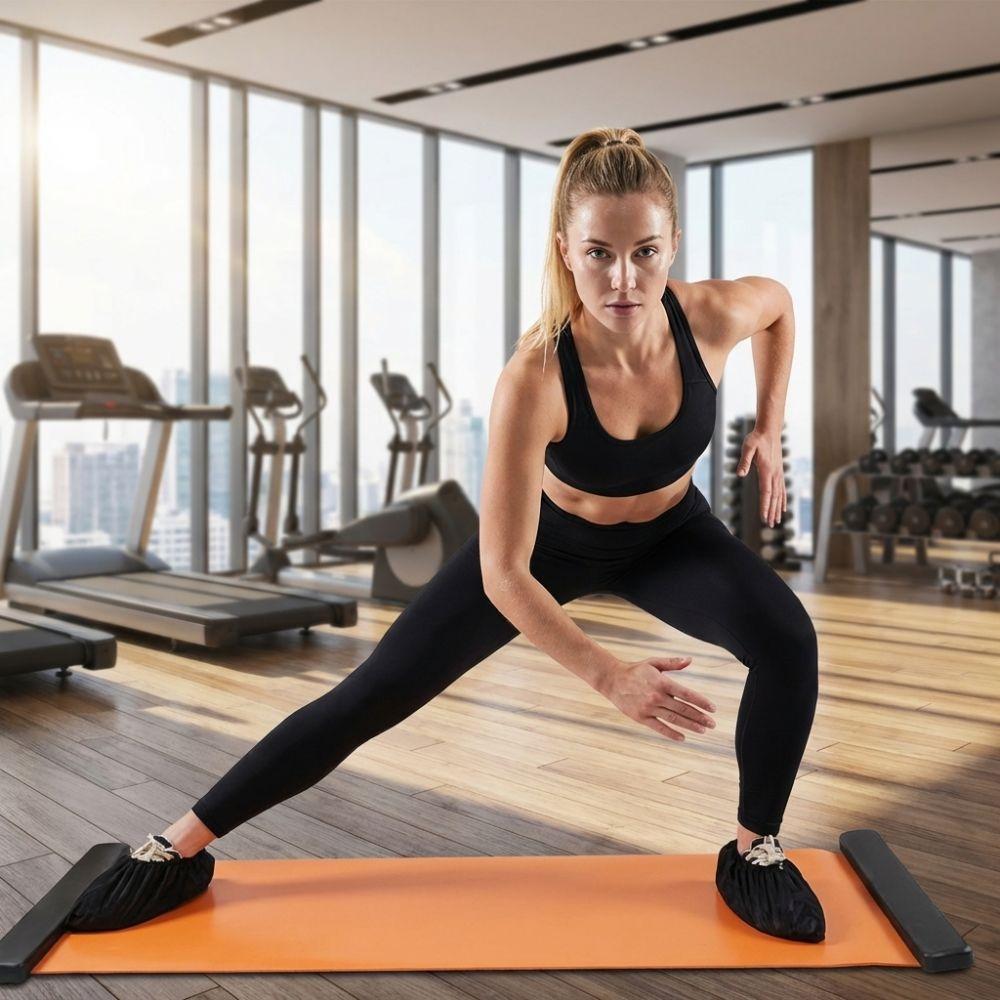 Smooth Yoga Sliding Mat Multifunctional Core Training Board New Fitness Glide Plate  Home Fitness