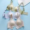 Women's Seamless Rabbit Ear Soft Support Wire-Free Bra for Small Chest