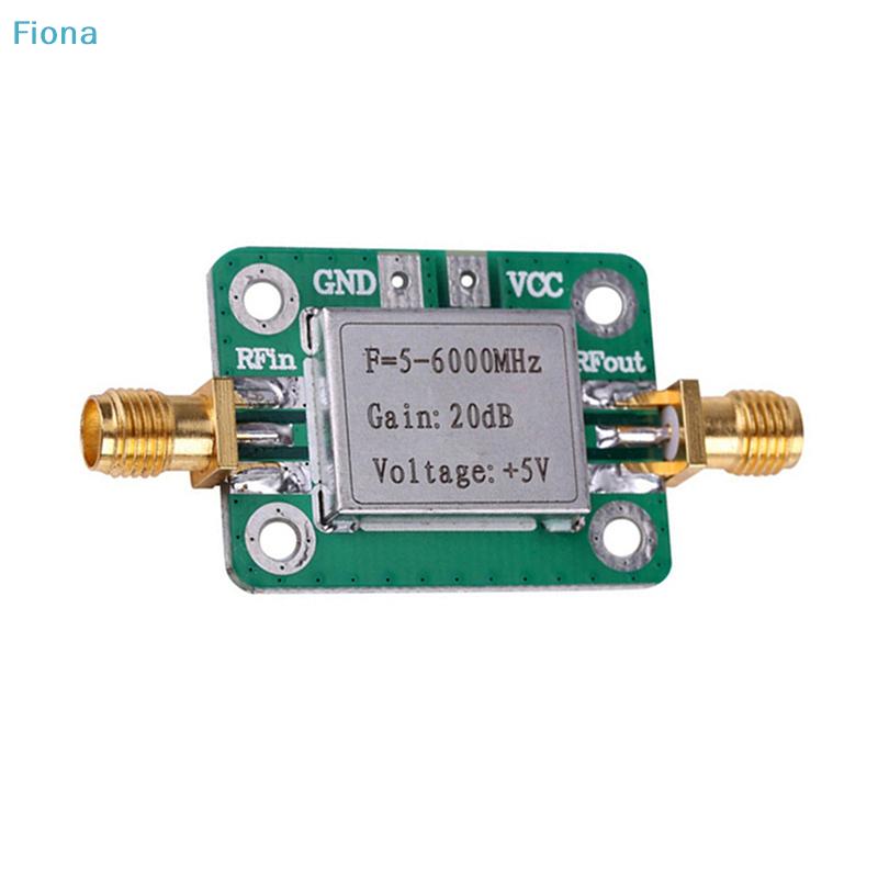 RF Medium Power Amplifier SPF5189 LNA For 50-4000MHz/5-6000MHz Gain Range From 0.6dB To 20dB Shielded Board Configuration