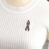 100 Pieces Autisms Awareness Ribbon Pins Satins Polyester Brooches Accessory for Charity Support and Social Cause