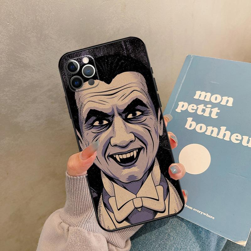 Dracula Phone Case For iPhone 11 12 13 14 15 16 Pro Max Back Cover For iPhone X XS Max XR Plus