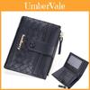 Pu Leather Womens Wallet With Woven Pattern And Zipper Closure For Daily Use