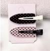 Fermaglio per capelli senza segni in acido acetico bianco e nero, 2 pezzi, fermaglio ad anatra in acrilico, fermaglio per capelli per frangia dolce, fermagli per capelli, strumento per lo styling, nuovo