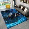 I Got Reincarnated As A Slime Anime Area Rug,Carpet Rug for Home Living Room Bedroom Sofa Doormat Decor,kids Non-slip Floor Mat
