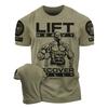 Nuova T-shirt da palestra da uomo, ripristino completo dell'allenamento muscolare, stampa lettera GYM, comoda e traspirante, girocollo, top per sport all'aperto