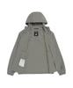 Nationalgeographic N261Uft990 Rio Stretch Semi-Overfit Hoodie Full Zip G/Khaki