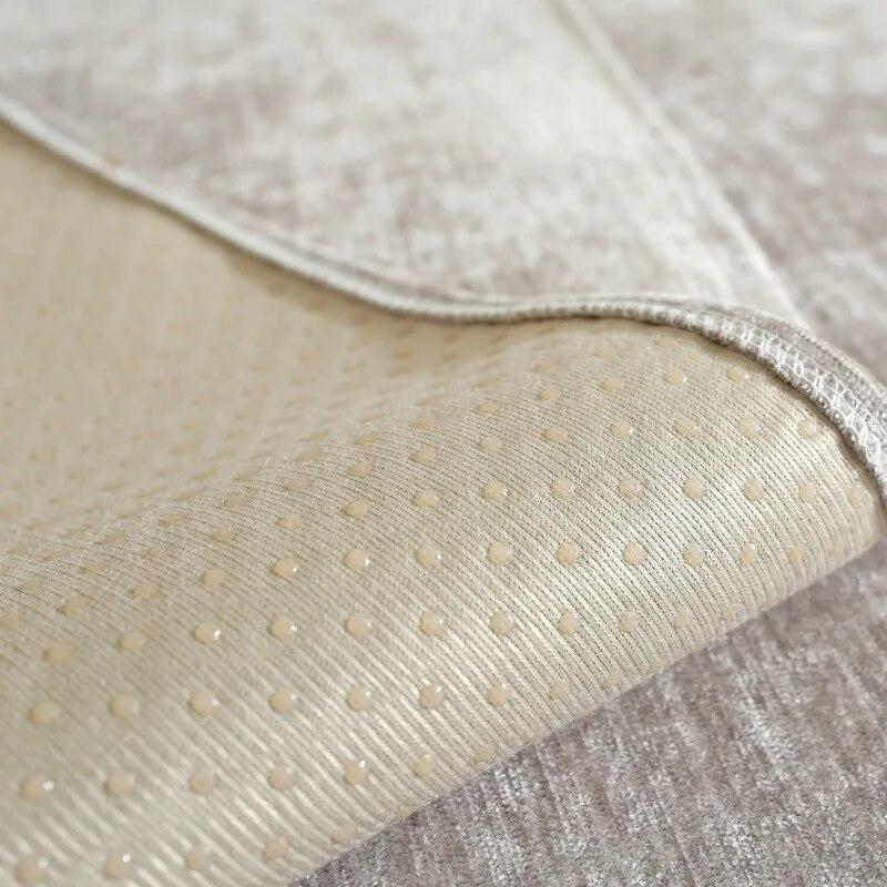 New Arrival Red Luxury Chenille Sofa Cover Towel Solid Color Thicken Fashion High Grade Sectional Sofa Covers for Living Room