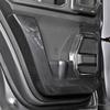 For Chery Jetour Traveller T2  2024 ABS Carbonfiber Car Door Kick Guard Anti-Scratch Dust-Proof Doormat Interior Accessories