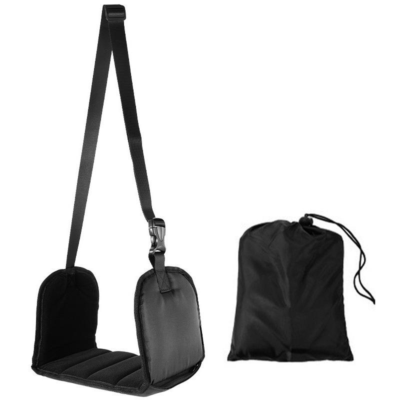 Portable Travel Foot Hammock for Airplane, Office, and High-Speed Rail