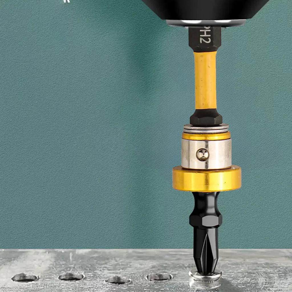 5Pcs Magnetic Plasterboard Positioning Screwdriver Bits Hand Electric Drill Bit For Electric Power Tool Parts Accessories