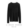 Women's Pure Cashmere Sweater, Round Neck, Loose Fit, Autumn/Winter Knitwear, Versatile Base Layer Pullover