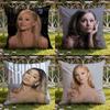 Sängerin A-Ariana Grande Kissenbezug Home & Auto Doppelszenen Kissenbezug: Wendbar für höchsten Tragekomfort