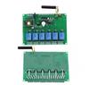 433MHz 6-Channel RF Relay Module with Remote Control (110-240V)