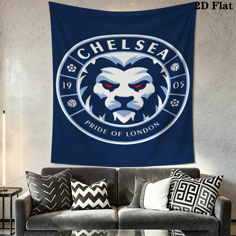 Chelsea Wandteppich Ästhetisches Wandbehang Gedruckter Stoffdecke Dekorative Wandteppiche für Schlafzimmer Wohnzimmer Heimdekoration