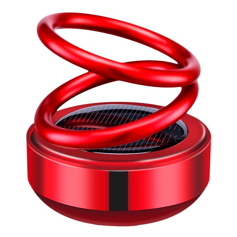Double Ring Suspension Car Air Freshener & Perfume Holder for Interior Decoration