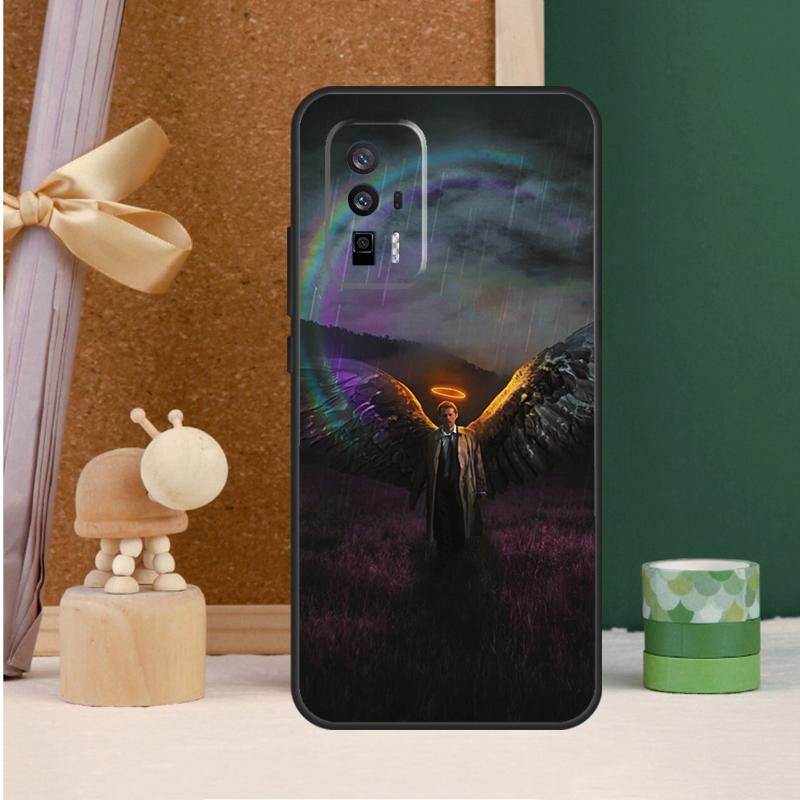 Angel Castiel Supernatural For POCO X6 Pro M6 X3 X5 F3 F5 M5s Cover For Xiaomi 13T 12T 11T 14 Pro 12 13 Lite Case