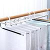 Large Capacity 9 Layers Pants Hangers Stainless Steel Multi-layer Trouser Rack  Clothes