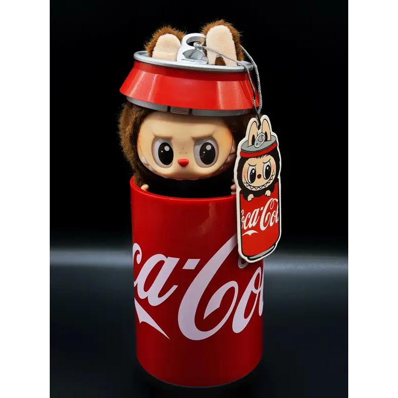 Blind Box Cola Doll Collection Series Black Vinyl Face Toys, Animated Character Face Dolls, Mysterious Surprise Key Chain Gifts