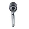 Pressurized Handheld Shower Set with Filtered Spray & Massage Nozzle in Gun Grey