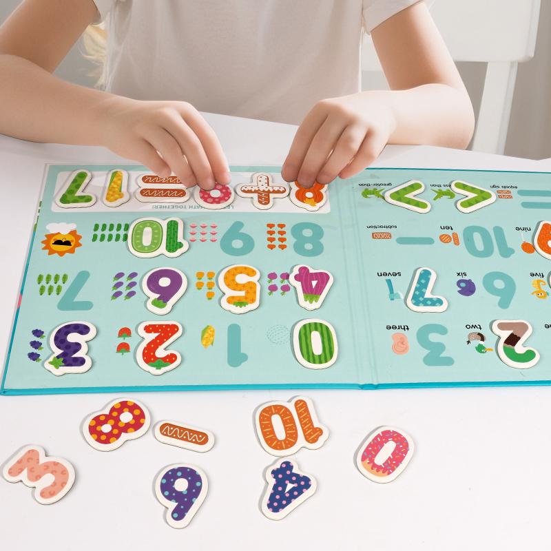 Math Kids Arithmetic Magnetic Stickers Digital Decomposition Games Baby Early Learning Math Toys Montessori Educational Toys
