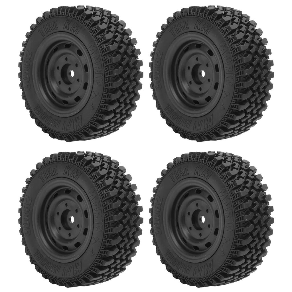 4pcs/lot Rc Car Rubber Tyre Tire With Sponge (od :98mm Id:52mm Width