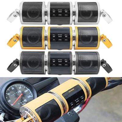 Waterproof Motorcycle MP3 Bluetooth-compatible FM Radio Stereo Speaker Audio Music Player