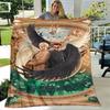 Good Omens Film Gedruckte Decke Kinder Warme Decke Flanell Weiche Bequeme Decke Haus Reise Decke Geburtstagsgeschenk