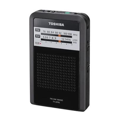 Toshiba TY-APR5-K (Black) Pocket Radio with LED Light