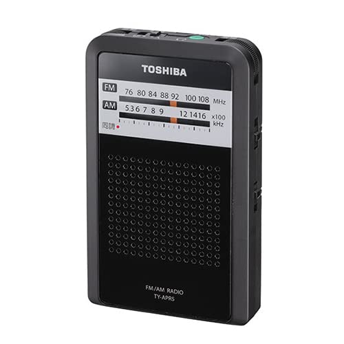 

Toshiba TY-APR5-K (Чорний) Кишенькове радіо зі світлодіодним ліхтариком