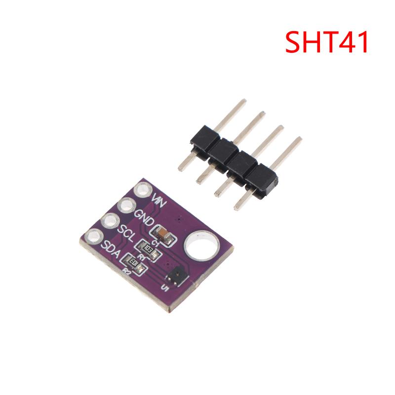 Sht40 Sht41 Sht45 Digital Temperature Humidity Sensor Module High Accuracy I2C Interface For Diy Electronic Projects