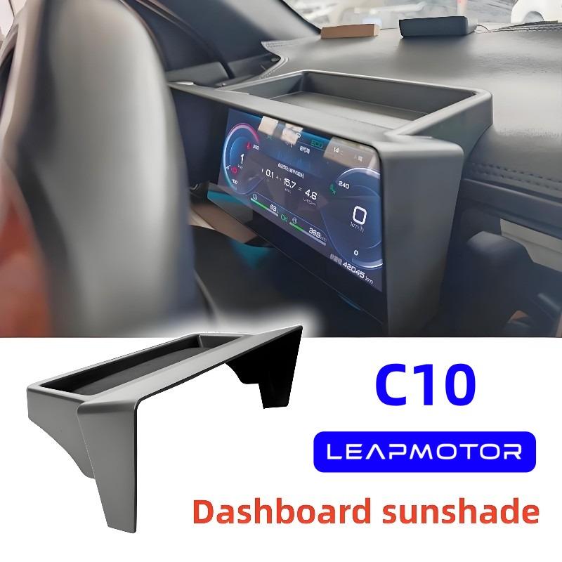 For LEAPMOTOR C10 2026 2025 Dashboard Sunshade Storage Box Screen Protection Cover Organizer Interior Accessories