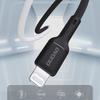 Kabel Przewód USB-C - iPhone Lightning 30W 1m - Czarny