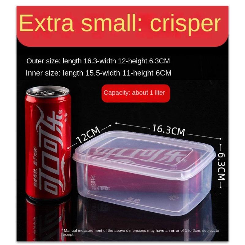 

Более четкая пластиковая прозрачная коробка, прямоугольный холодильник, специальный герметичный кухонный ящик для хранения пищевых продуктов