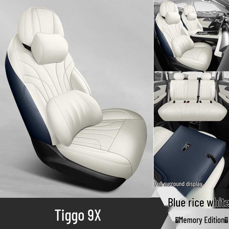 Chery Tiggo 9 & 9x Sitzbezüge: Vollumrandung, Ganzjahres, Fünfsitzer-Kissen