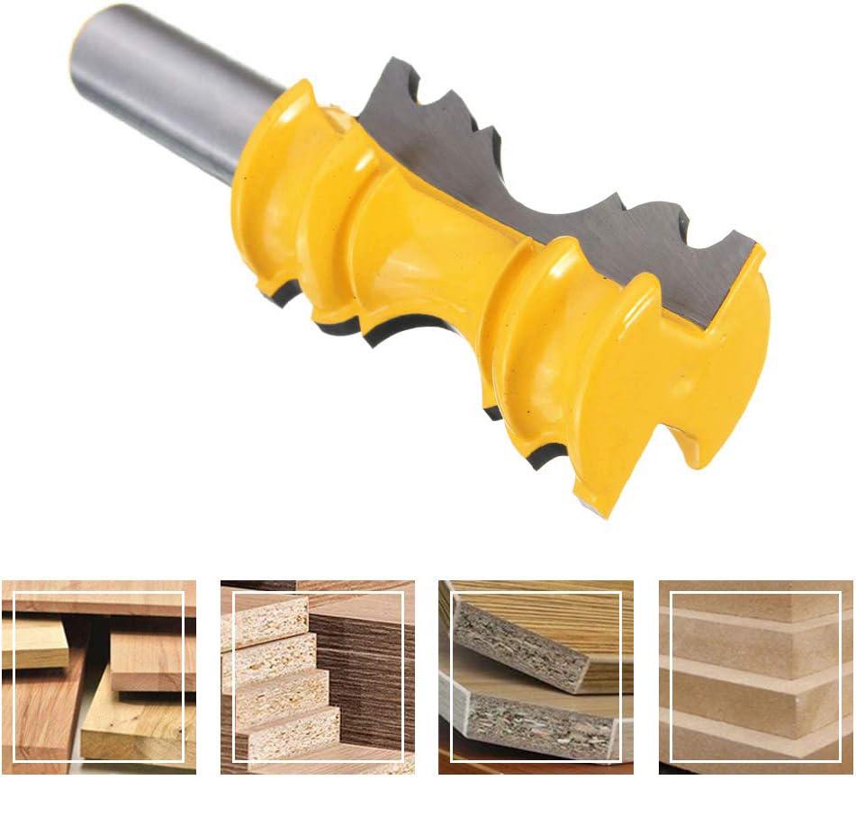 Noz Hartowanej Obrobki Frezowy 1/2 Trzpien8mm ze Stali dla Drewna Wykonany