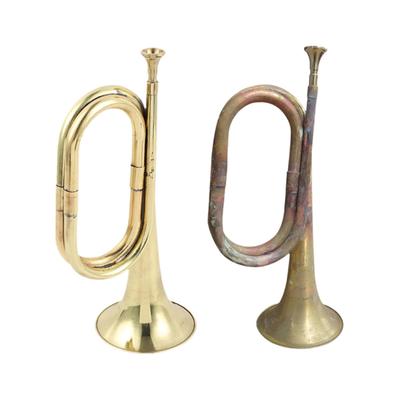 Trumpet Music Instrument Small Brass Bugle for Orchestra Beginner Band