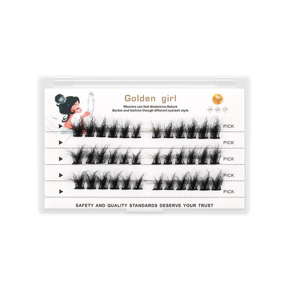 3 Pairs/set Mixed Styles False Eyelashes Set Instant Wool Eyelash Extensions False Eyelash  Women
