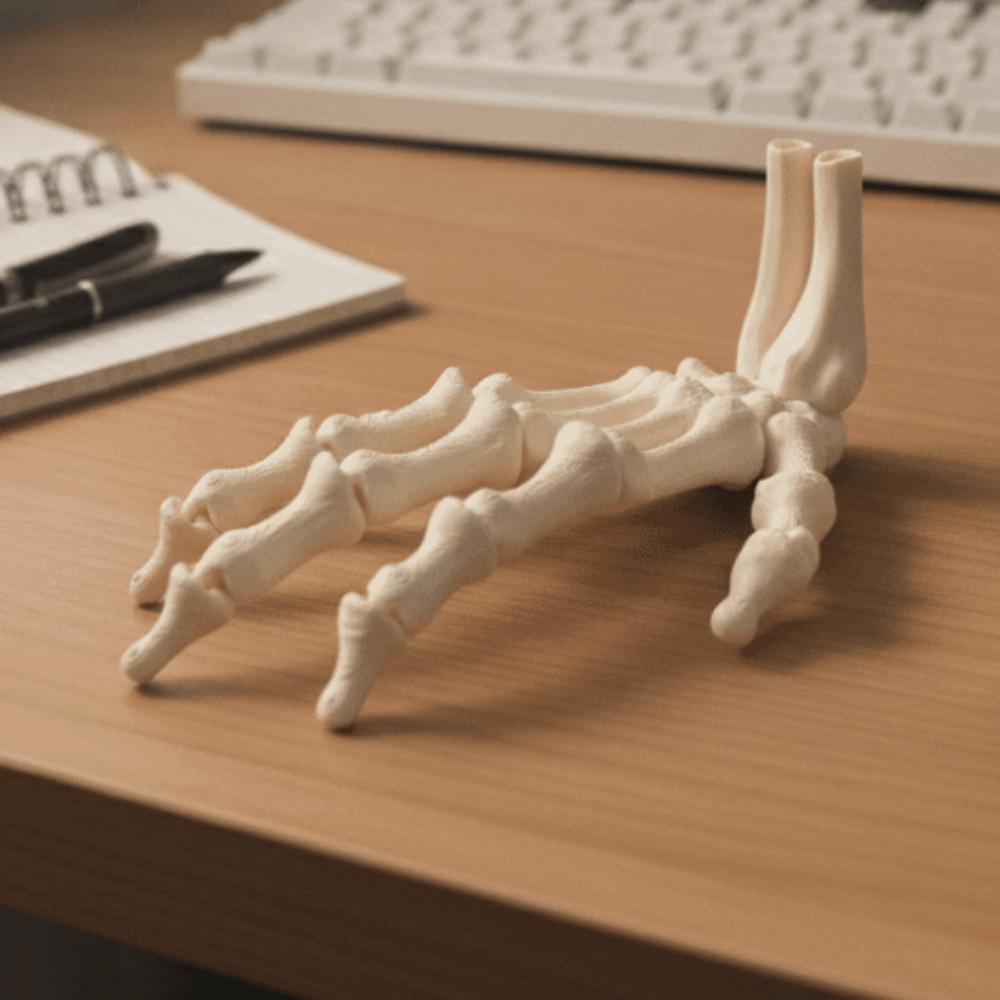 Flexible Joint Skeleton Hand Realistic Design Zombie Festival Props Party Decoration