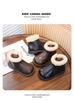 Children Winter Fleece Lined Short Boots British Casual Leather Shoes Warm Cotton Boots for Boys and Girls