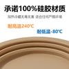 Food grade silicone folding bowl accompanying eating utensils dog portable drinking bowl food basin pet going out cat dog camping bowl