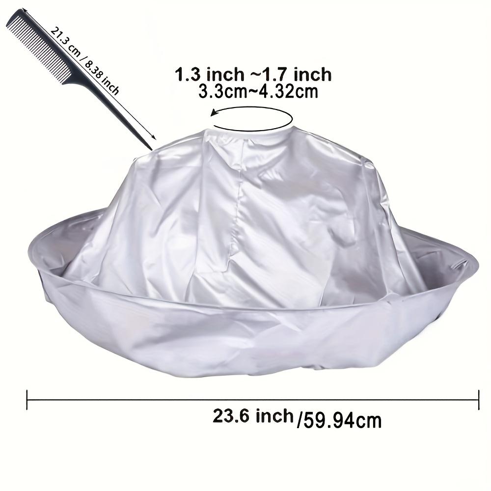 Foldable Hair Cutting Cape with Comb - Professional & Home Use, Nylon, for Men & Women.