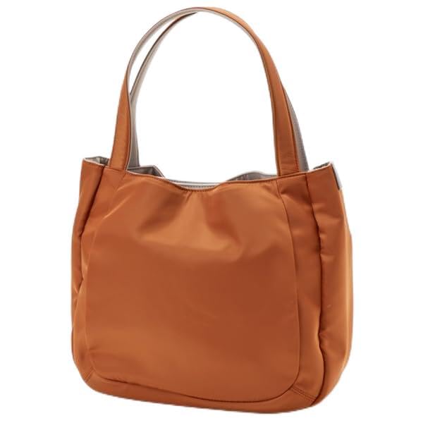 

Tote bag nylon bonding tote M size Orange [Isaac] (45)