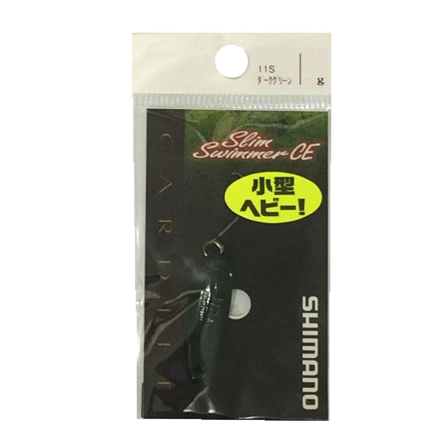 

SHIMANO Spoon Cardiff Roll Swimmer Compact Edition темно-зеленая 11S приманка 5.2g TR-R52N