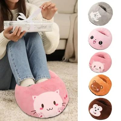 USB Foot Warmer Foot Heater Thermal USB Heater for Soft Plush Warm Foot Cover Electric Heating Feet Warmer for Home Bedroom