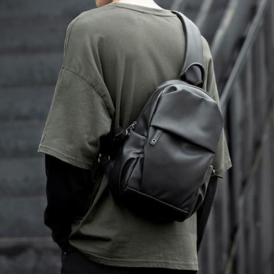 Simple, Casual and Trendy Single-shoulder Crossbody Bag, Travel Small Bag, Lightweight Crossbody Backpack, Men's Bag
